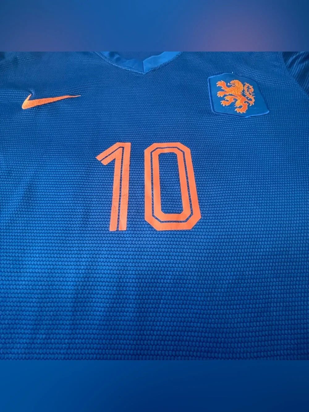 Authentic Nike Netherlands National Team Jersey & Shorts Set Sneijder #10 Men  L